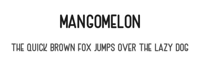 Mangomelon by Fadlilah Studio — Script Handwritten Font