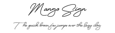 Mango Sign by Intype — Script Handwritten Font — thumbnail 1
