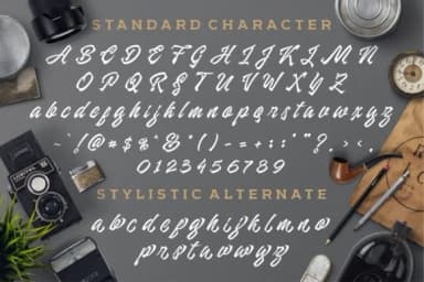 Manhattan Brush Font by nocturnal_workspace — Script Handwritten Font — thumbnail 3