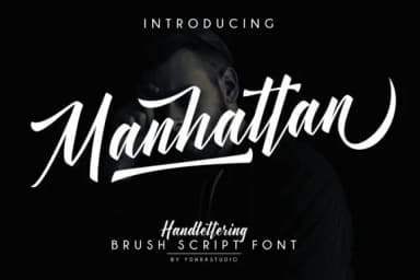 Manhattan Font by YdhraStudio — Script Handwritten Font — thumbnail 1