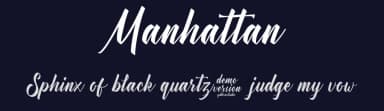 Manhattan by Ydhra Studio — Script Handwritten Font — thumbnail 2