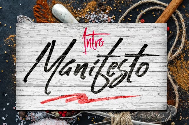 Manifesto Font by Artisans — Script Handwritten Font