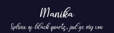 Manika by Letterena Studios — Script Handwritten Font — thumbnail 2