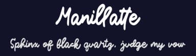 Manillatte by Pnaj Lab — Script Handwritten Font — thumbnail 2