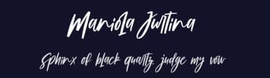 Maniola Jurtina by Four Lines — Script Handwritten Font — thumbnail 2