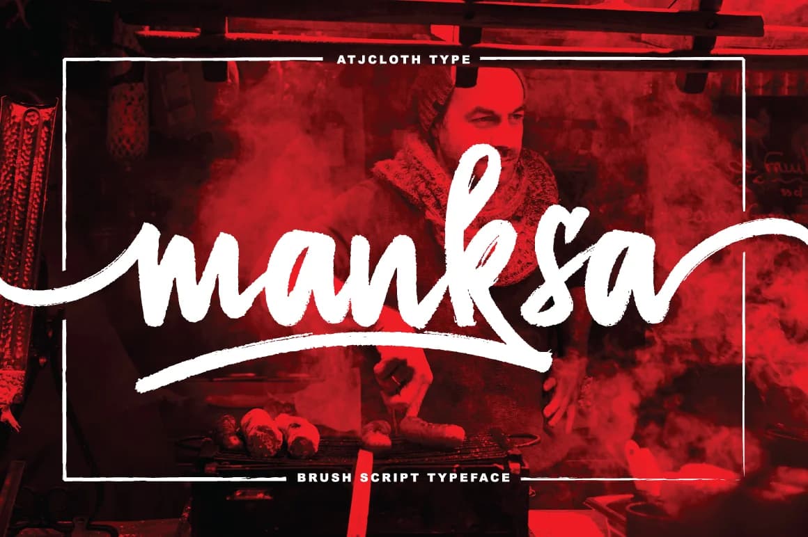 Manksa Font by Atjcloth Studio — Script Handwritten Font