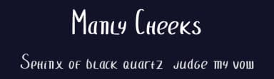 Manly Cheeks by Prioritype Co — Script Handwritten Font — thumbnail 2