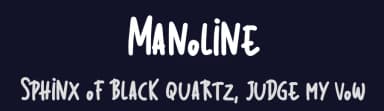 Manoline by Creatype Studio — Script Handwritten Font — thumbnail 2