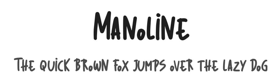 Manoline by Creatype Studio — Script Handwritten Font