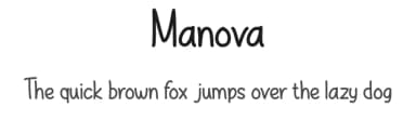 Manova by Achmad Yani — Script Handwritten Font — thumbnail 1