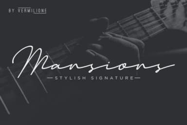 Mansions Font by SayStudio — Script Handwritten Font — thumbnail 1