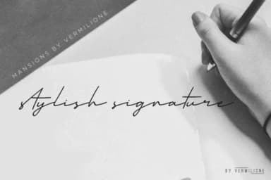 Mansions Font by SayStudio — Script Handwritten Font — thumbnail 2