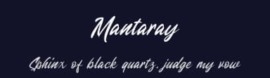 Mantaray by Letterhend Studio — Script Handwritten Font — thumbnail 2