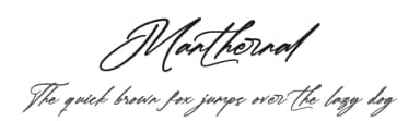 Manthernal by Letterena Studios — Script Handwritten Font — thumbnail 1