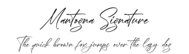 Mantogna Signature by Letterena Studios — Script Handwritten Font — thumbnail 1