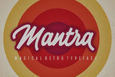 Mantra Font by Arthy — Script Handwritten Font — thumbnail 1
