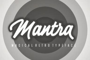 Mantra Font by Arthy — Script Handwritten Font — thumbnail 8