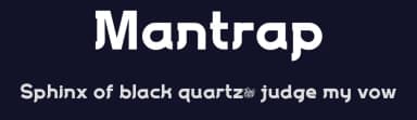 Mantrap by twinletter — Sans Serif Font — thumbnail 2