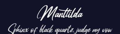 Manttilda by Letterena Studios — Script Handwritten Font — thumbnail 2