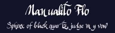 Manualito Flo by Florin Florea — Script Handwritten Font — thumbnail 2