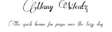 Many Weatz by Måns Grebäck — Script Handwritten Font — thumbnail 1