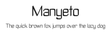 Manyeto by Studio Typo — Sans Serif Font — thumbnail 1