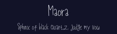 Maora by Edy Wiyono — Script Handwritten Font — thumbnail 2