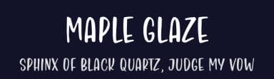 Maple Glaze by Balpirick Studio — Script Handwritten Font — thumbnail 2