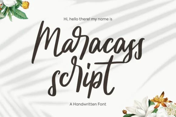 Maracass Script Font by EighteenStudio — Script Handwritten Font