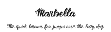 Marbella by Woodcutter — Script Handwritten Font — thumbnail 1