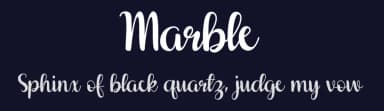 Marble by Lontong Lodeh — Script Handwritten Font — thumbnail 2