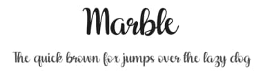 Marble by Lontong Lodeh — Script Handwritten Font — thumbnail 1