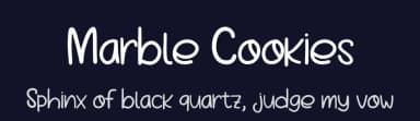 Marble Cookies by Booga Letter — Script Handwritten Font — thumbnail 2