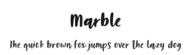 Marble by Jimtype Studio — Script Handwritten Font — thumbnail 1