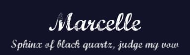 Marcelle by StereoType — Script Handwritten Font — thumbnail 2