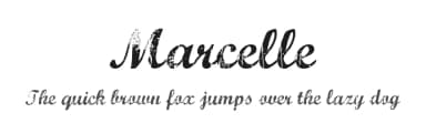 Marcelle by StereoType — Script Handwritten Font — thumbnail 1