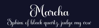 Marcha by Aqeela Studio — Script Handwritten Font — thumbnail 2