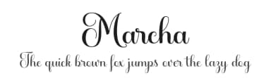 Marcha by Aqeela Studio — Script Handwritten Font — thumbnail 1