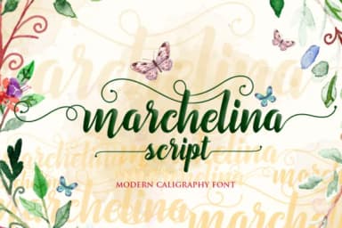Marchelina Script Font by Cotbada Studio — Script Handwritten Font — thumbnail 1
