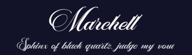Marchell by Blankids — Script Handwritten Font — thumbnail 2