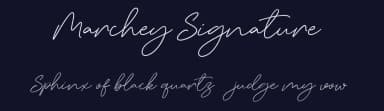 Marchey Signature by Typebae Foundry — Script Handwritten Font — thumbnail 2