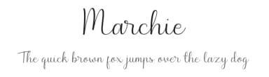 Marchie by Sibelumpagi — Script Handwritten Font — thumbnail 1