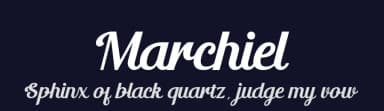 Marchiel by JunCreative — Script Handwritten Font — thumbnail 2