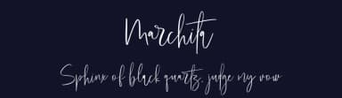 Marchita by Vultype — Script Handwritten Font — thumbnail 2
