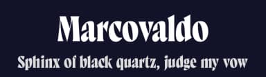 Marcovaldo by Zetafonts — Serif Font — thumbnail 2
