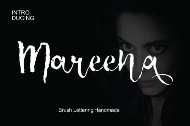Mareena Font by Marxause — Script Handwritten Font — thumbnail 1