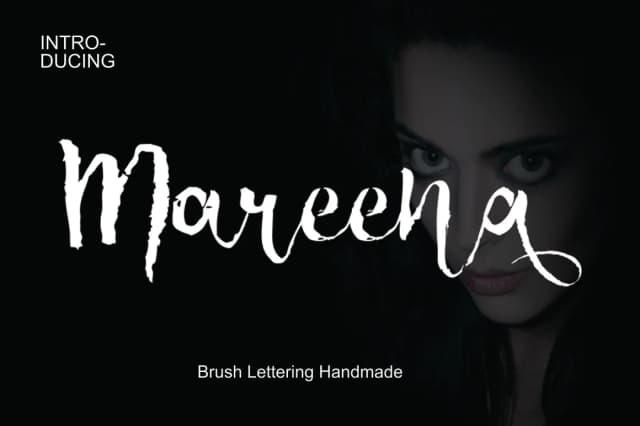 Mareena Font by Marxause — Script Handwritten Font