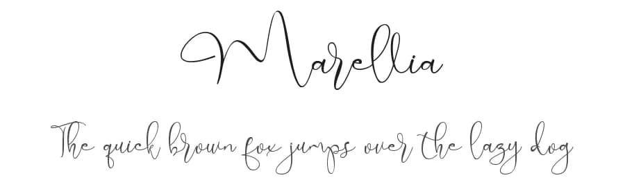 Marellia by Noftanti Studio — Script Handwritten Font