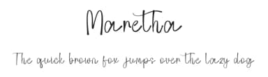 Maretha by Inermedia Studio — Script Handwritten Font — thumbnail 1