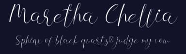 Maretha Chellia by Airotype — Script Handwritten Font — thumbnail 2